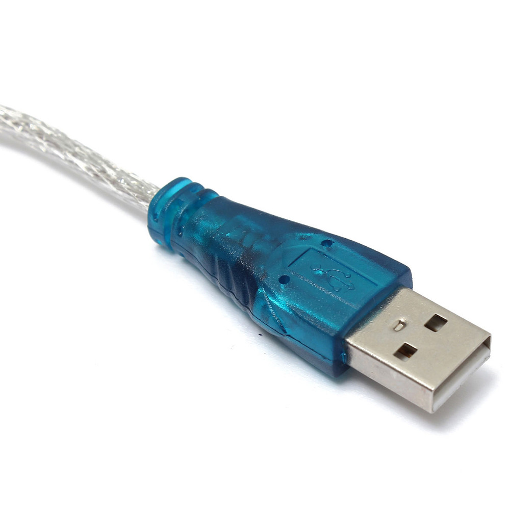 advanced-cable-3-2Ft-Translucent-USB-2-0-To-DB9-RS232-Serial-Converter-9-Pin-Adapter